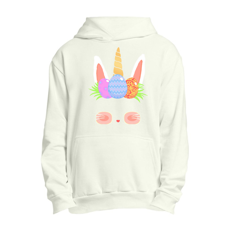 Easter Day T  Shirt Cute Easter Bunny Unicorn Eggs Gifts Kids Toddler Urban Pullover Hoodie by larmstrong437 | Artistshot