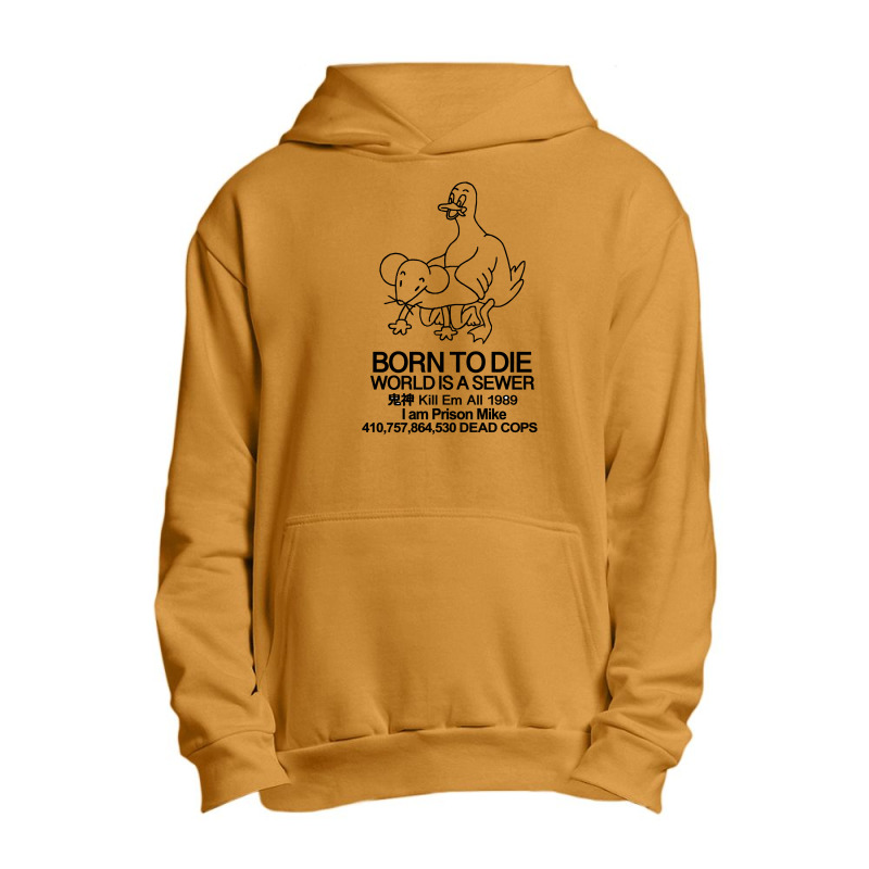 Born To Die The Office Product Recall Meme Design Urban Pullover Hoodie | Artistshot