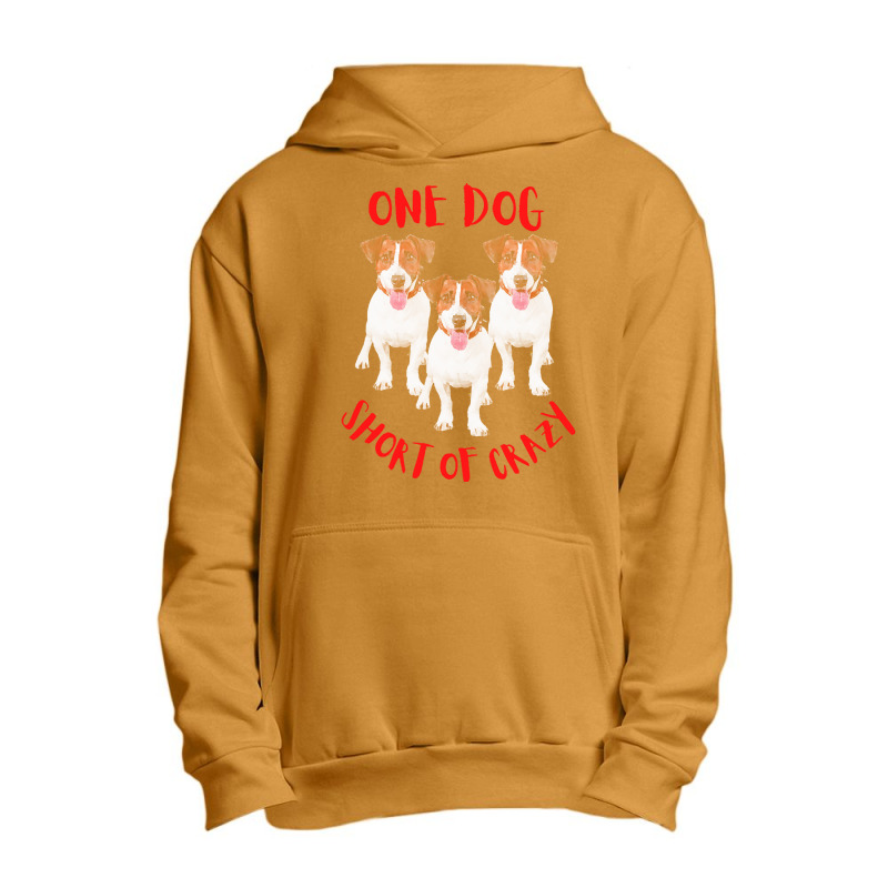 One Dog Short Of Crazy T  Shirtone Dog Short Of Crazy T  Shirt (18) Urban Pullover Hoodie | Artistshot