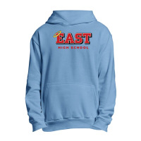 East High School Urban Pullover Hoodie | Artistshot