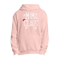 Mimi Christmas Fun Santa Claus Pun Grandma Urban Pullover Hoodie | Artistshot