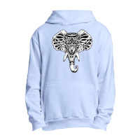 Elephant Ornate Urban Pullover Hoodie | Artistshot