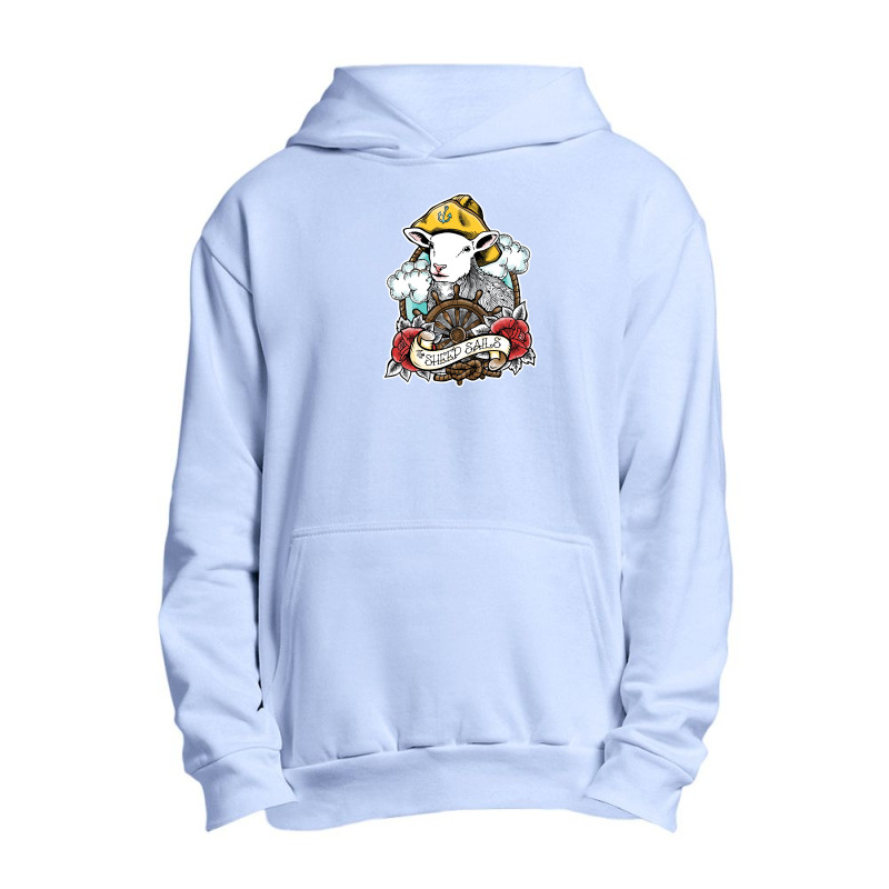 The Sheep Sails Urban Pullover Hoodie | Artistshot