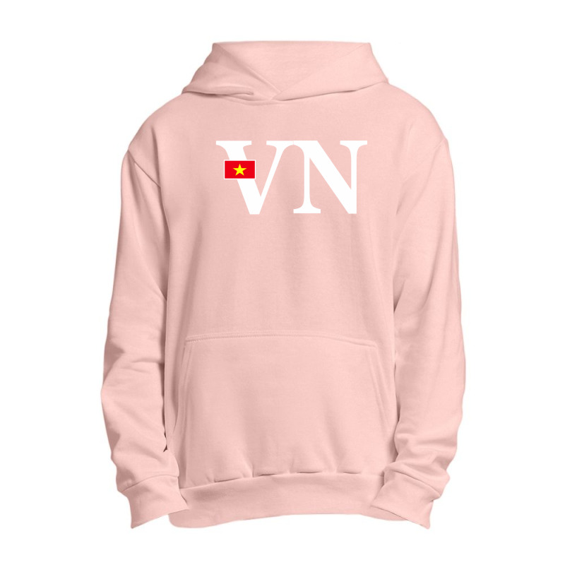 Vietnam Flag And Country Initials Urban Pullover Hoodie by cidolopez | Artistshot