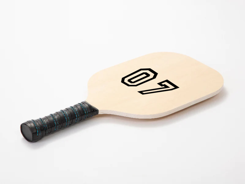 Number Seven Pickleball Paddle by pagersuek | Artistshot