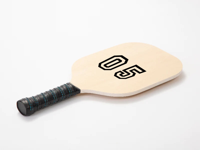 Number Zero Five   Number Five Pickleball Paddle by pagersuek | Artistshot