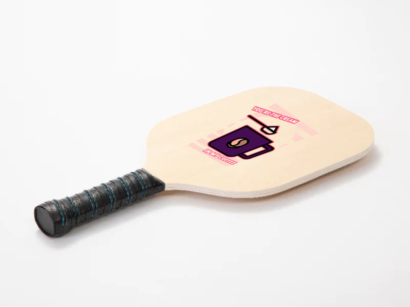 Valentines Day Coffee Cream Couple Love Pun Pickleball Paddle | Artistshot