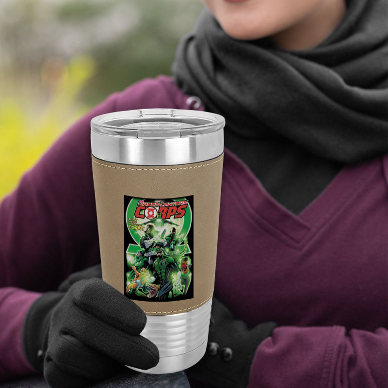 Green Lantern, Gl Corps Leatherette Tumbler | Artistshot