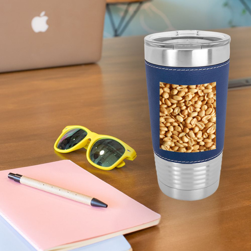 Peanut Snack Pattern, Peanut Leatherette Tumbler | Artistshot