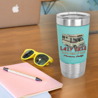 Lazy Daze 1956, Camping Leatherette Tumbler | Artistshot