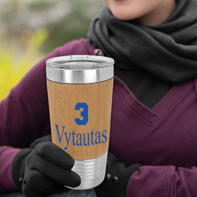 Liangelo Ball Vytautas Lithuania #3 Leatherette Tumbler | Artistshot