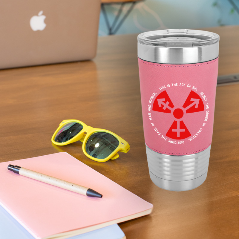 Trans Radiation Leatherette Tumbler | Artistshot