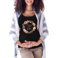 Petal Patrol T  Shirt Petal Patrol Flower Girl T  Shirt Maternity Scoop Neck T-shirt | Artistshot