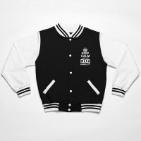 Keep Calm And Let Mark Handle It Bomber Jacket | Artistshot