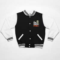 This Girl Loves Pitbull Bomber Jacket | Artistshot