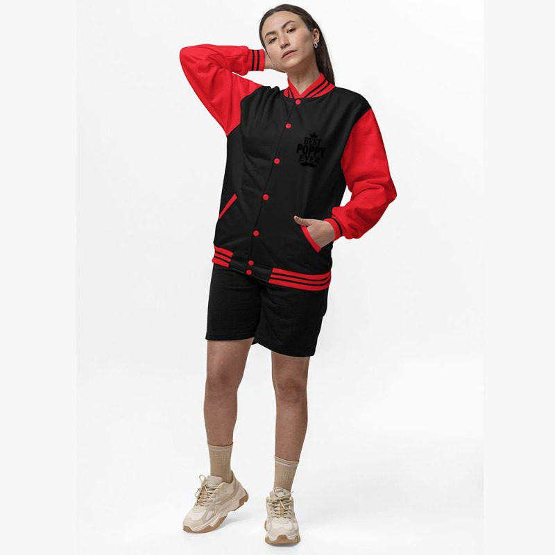 Best Poppy Ever Bomber Jacket | Artistshot