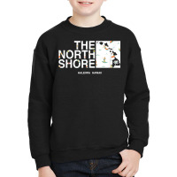 Hawaii Islands North Shore Haleiwa Surfer T Shirt Youth Sweatshirt | Artistshot