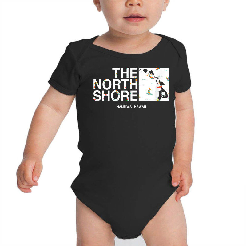 Hawaii Islands North Shore Haleiwa Surfer T Shirt Baby Bodysuit | Artistshot