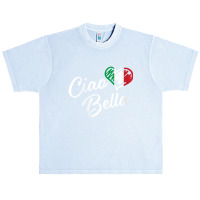 Womens Ciao Bella Italian Hello Beautiful Gift Urban Heavy T-shirt | Artistshot