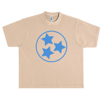 Titan S Blue Tri Star Classic Urban Heavy T-shirt | Artistshot