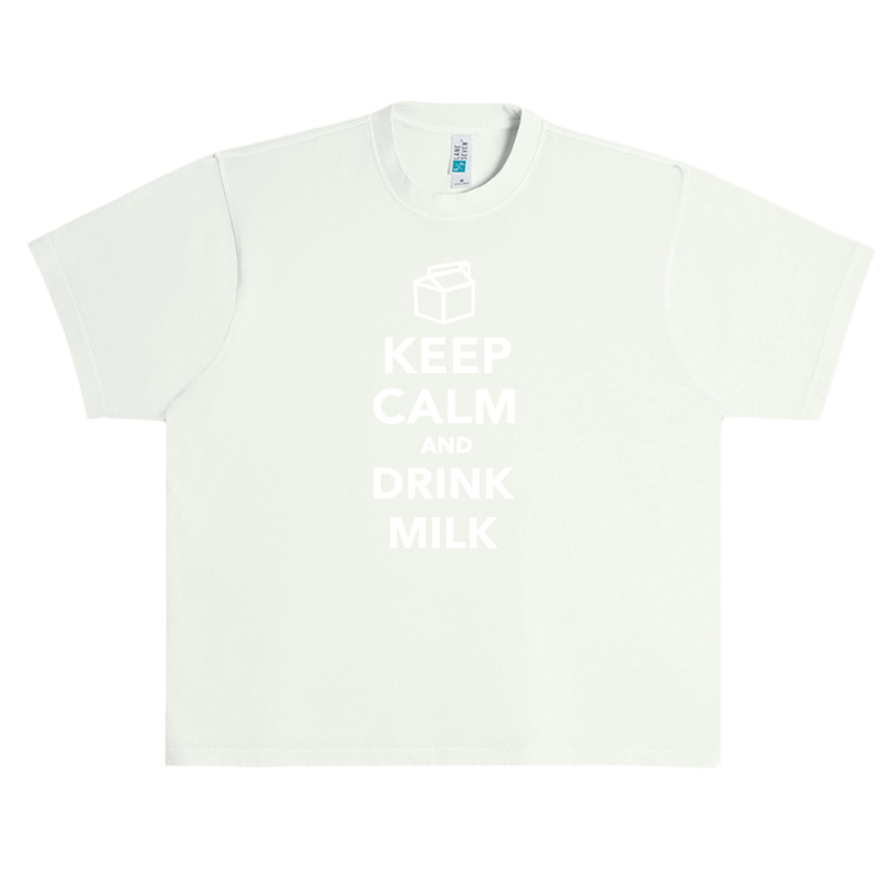 Keep Calm And Drink Milk Urban Heavy T-shirt by hajarbor | Artistshot