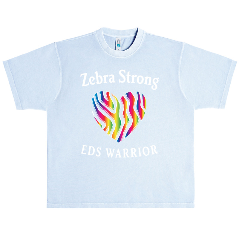 Zebra Strong Eds Warrior   Ehlers Danlos Syndrome Awareness Pullover H Urban Heavy T-shirt | Artistshot