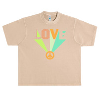 Hippie Peace Love T  Shirt Love Peace T  Shirt Urban Heavy T-shirt | Artistshot