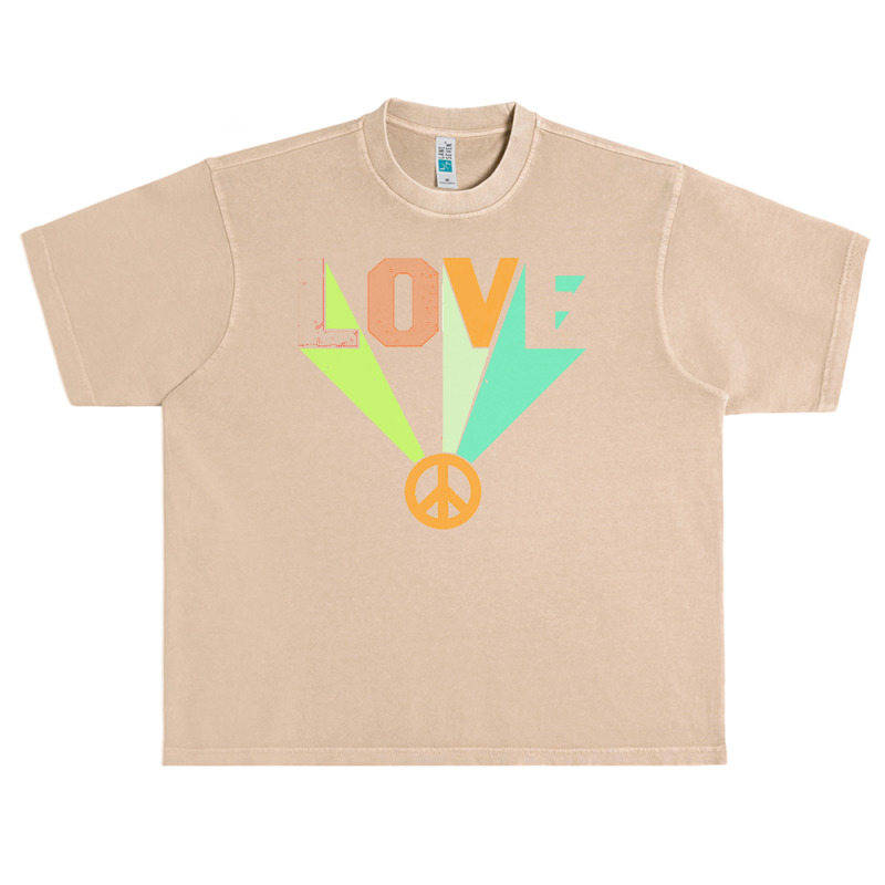 Hippie Peace Love T  Shirt Love Peace T  Shirt Urban Heavy T-shirt by vivaciouslimb | Artistshot