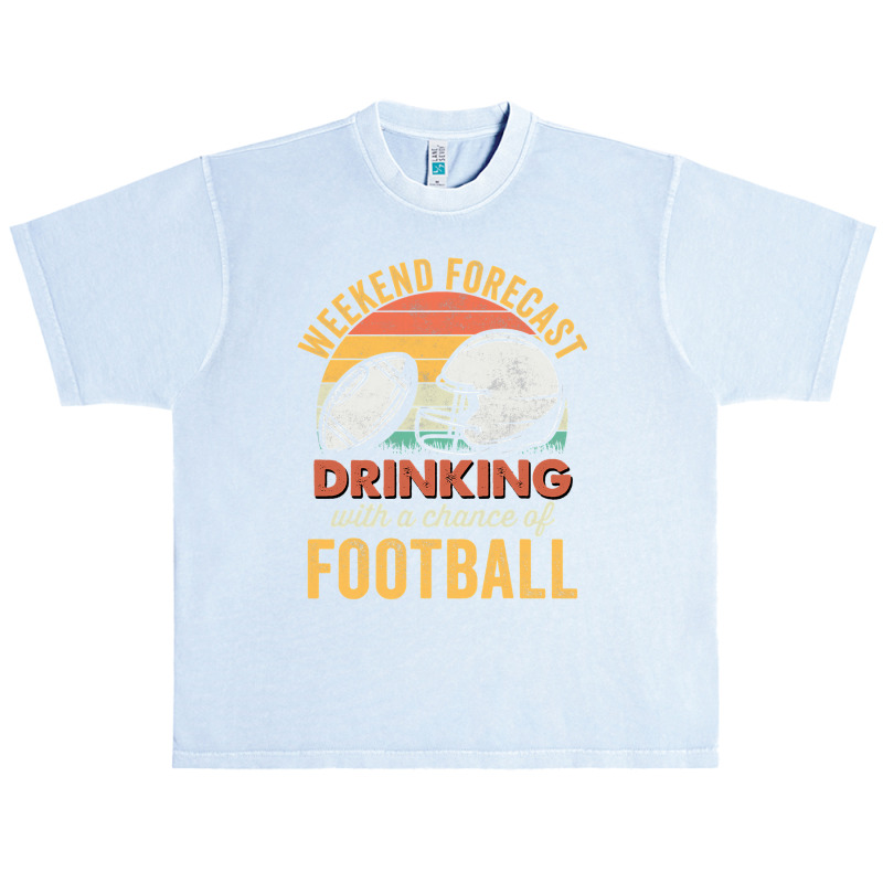 Football Funny Football Drinking Humor Retro Gameday Friday Nights 126 Urban Heavy T-shirt by offensejuggler | Artistshot