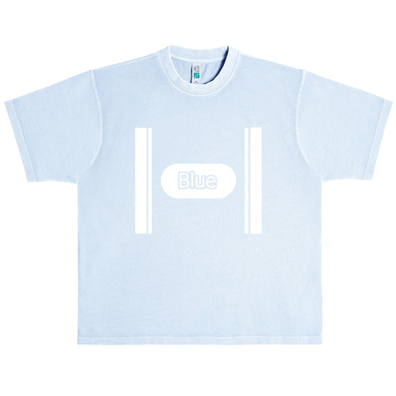 Blue Crayon Urban Heavy T-shirt | Artistshot