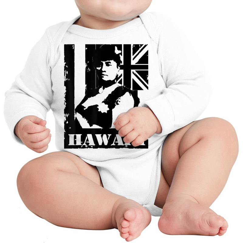 Hawai'i Queen Liliuokalani By Hawaii Nei All Day T Shirt Long Sleeve Baby Bodysuit | Artistshot