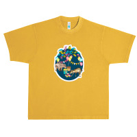 Tropical Paradise Urban Heavy T-shirt | Artistshot