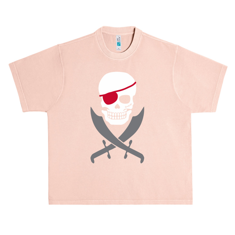 Pirate Skull Crossed Swords Urban Heavy T-shirt | Artistshot