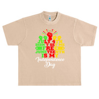 Juneteenth T  Shirt Juneteenth Is My Independence Day Black African Fr Urban Heavy T-shirt | Artistshot