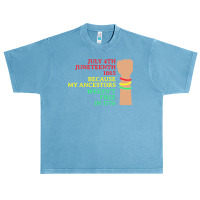 Juneteenth T  Shirt Juneteenth My Ancestors Free T  Shirt Urban Heavy T-shirt | Artistshot