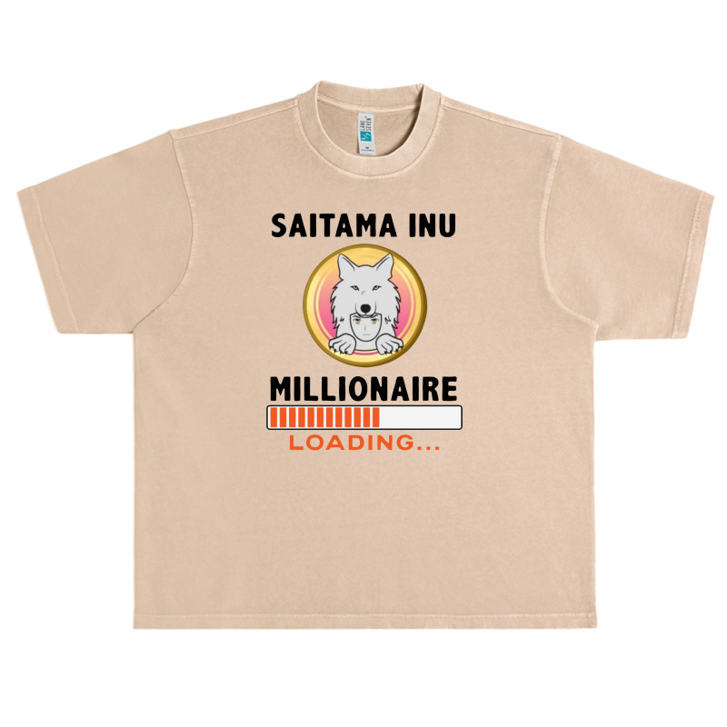 Saitama Inu Coin Crypto Token Millionaire Urban Heavy T-shirt by jambudemak | Artistshot