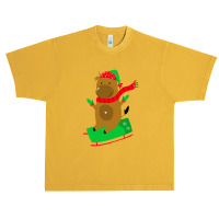 Deer Santa Urban Heavy T-shirt | Artistshot