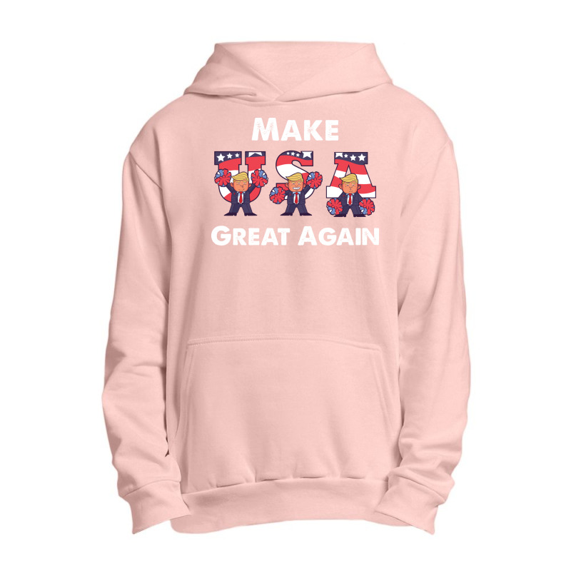 45 Squared Trump 2020 Second Term Usa Urban Pullover Hoodie by arif1 | Artistshot