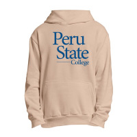 Peru State College Wordmark Urban Pullover Hoodie | Artistshot