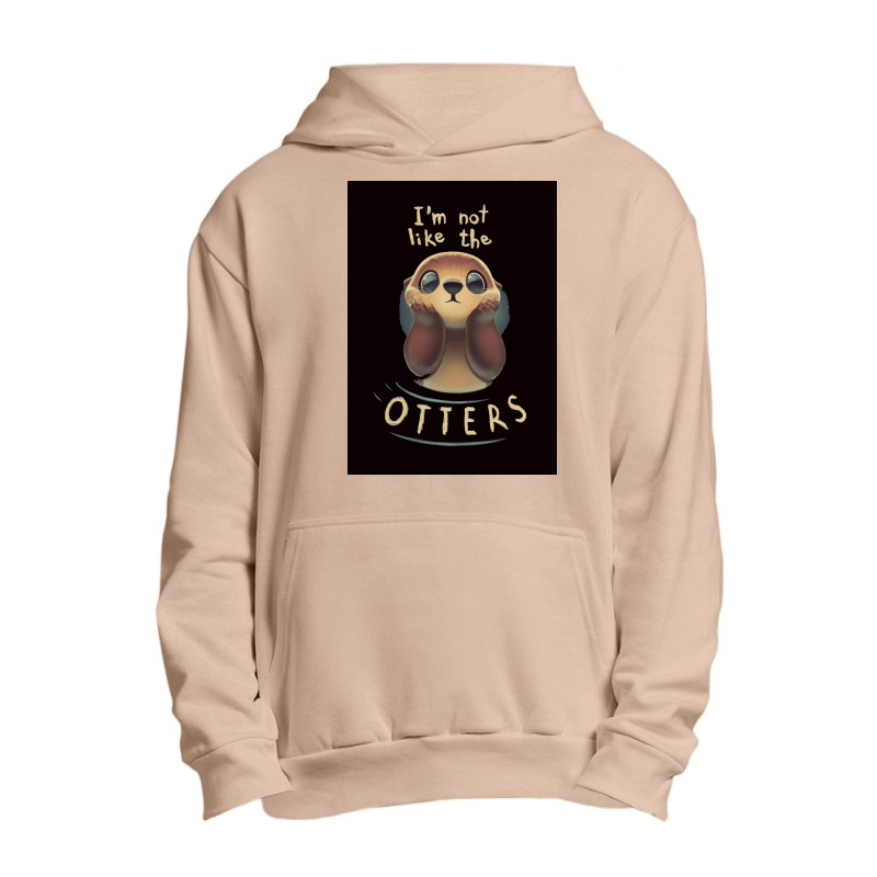 Otter Urban Pullover Hoodie by azka | Artistshot