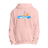 Kayak T  Shirt Kayak In Watercolor T  Shirt (1) Urban Pullover Hoodie | Artistshot