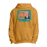 Will You Shut Up Man Biden Debate Quote New Style Urban Pullover Hoodie | Artistshot