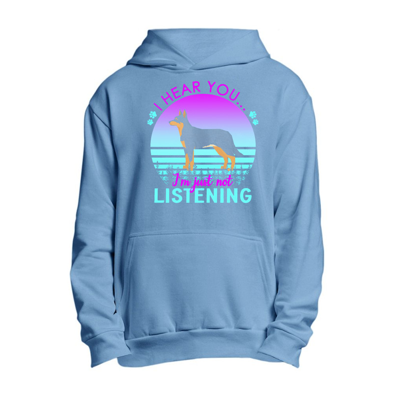 Australian Kelpie T  Shirt I Hear You I'm Just Not Listening Australia Urban Pullover Hoodie by shouthire | Artistshot