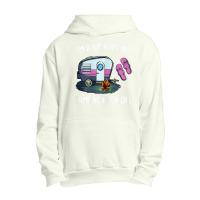 I M A Flip Flops And Camping Kinda Girl Urban Pullover Hoodie | Artistshot