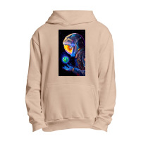 Space, Mars, Fantasy, Kids, Trippy, Cosmic,nying,' Rocket, Earth Urban Pullover Hoodie | Artistshot