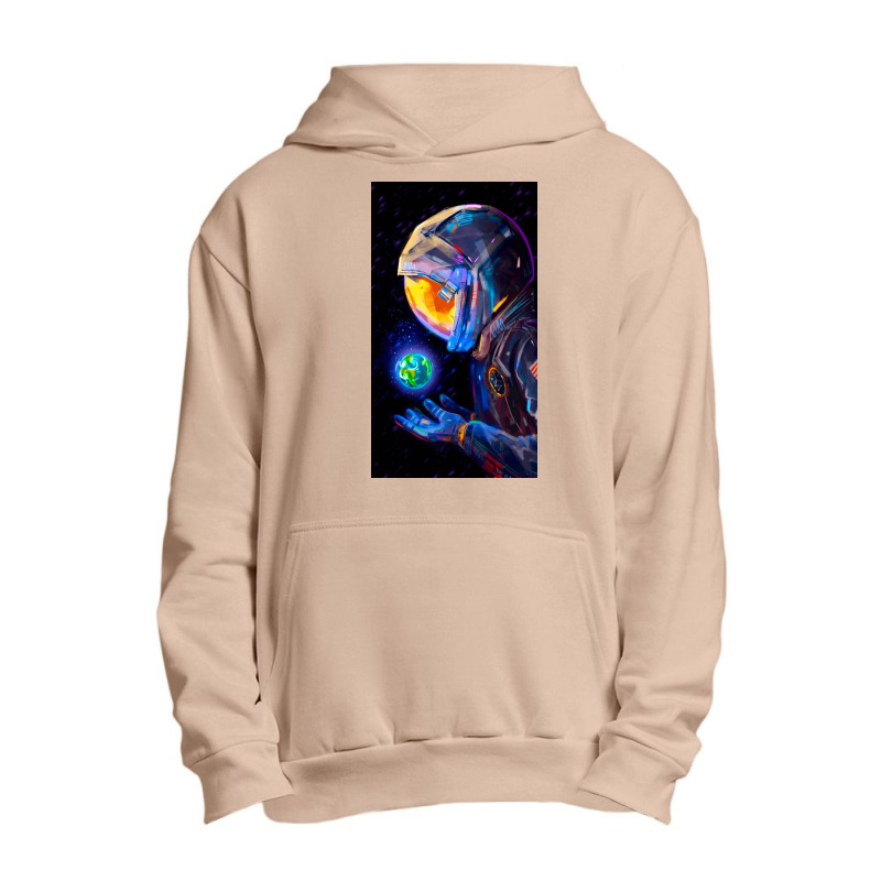 Space, Mars, Fantasy, Kids, Trippy, Cosmic,nying,' Rocket, Earth Urban Pullover Hoodie by Johnsonh | Artistshot