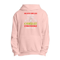 Combat Engineer Smiles Usa Military Sapper 2 Urban Pullover Hoodie | Artistshot