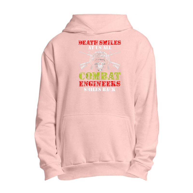 Combat Engineer Smiles Usa Military Sapper 2 Urban Pullover Hoodie by Tiktify | Artistshot