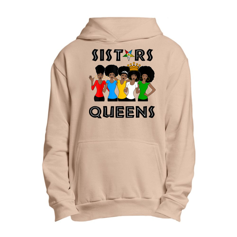 Oes Fatal Sistars Queens Ladies Eastern Star Mother's Day T Shirt Urban Pullover Hoodie by phuongvu | Artistshot