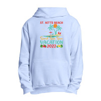 Beach Vacation 2022 Retro Lost Paradise St. Kitts Beach Urban Pullover Hoodie | Artistshot